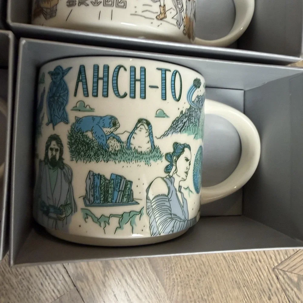 Star Wars Starbucks Disney Been There Series Mug Set of 9 Dead Stock New in Box